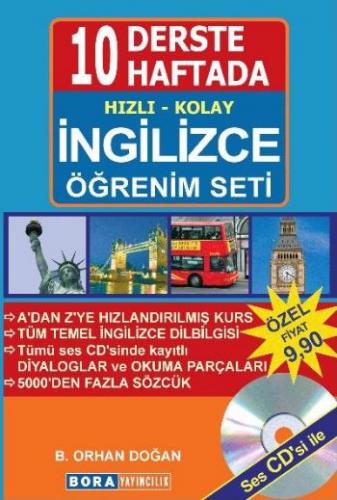 10 Derste 10 Haftada Hızlı - Kolay İngilizce Öğrenim Seti - B. Orhan D