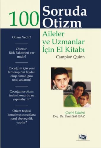 100 Soruda Otizm - Campion Quinn - Anı Yayıncılık