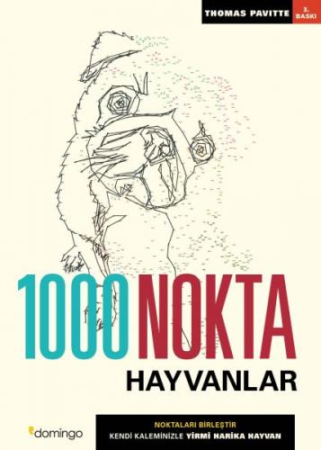 1000 Nokta Hayvanlar - Thomas Pavitte - Domingo Yayınevi