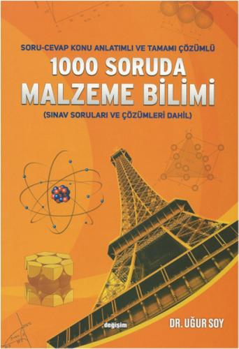 1000 Soruda Malzeme Bilimi - Uğur Soy - Değişim Yayınları - Ders Kitap