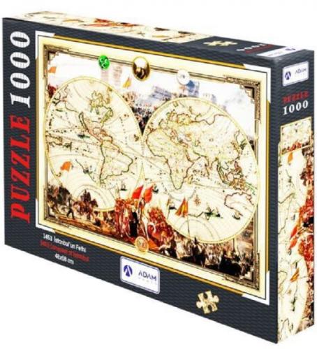 1453 İstanbulun Fethi 1000 Parça Puzzle (48x68) - - Adam Games