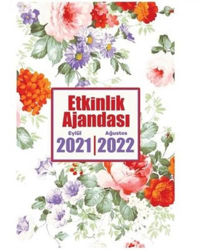 2021 Eylül-2022 Ağustos Etkinlik Ajandası - Beyaz Düş - - Halk Kitabev