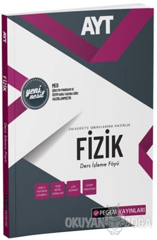 2022 AYT Fizik Ders İşleme Föyü - Kolektif - Pegem Akademi Yayıncılık 