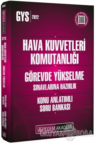 2022 GYS Hava Kuvvetleri Komutanlığı Görevde Yükselme Sınavlarına Hazı