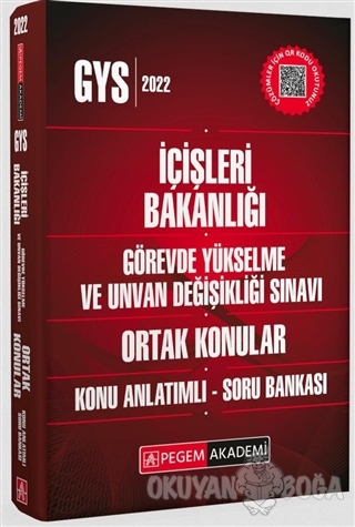 2022 GYS İçişleri Bakanlığı Görevde Yükselme ve Unvan Değişikliği Orta