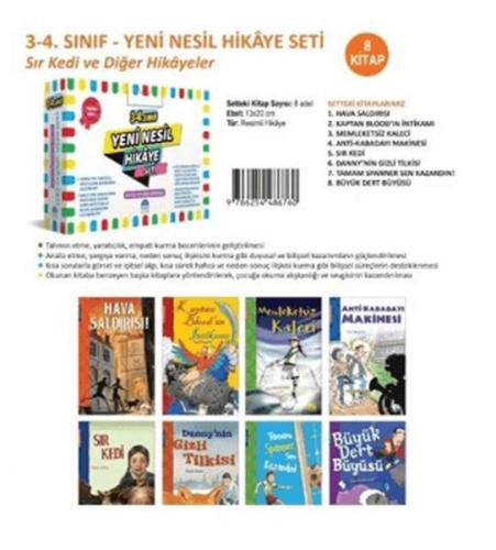 3-4.Sınıf Yeni Nesil Hikaye Seti - Kolektif - Martı Yayınları