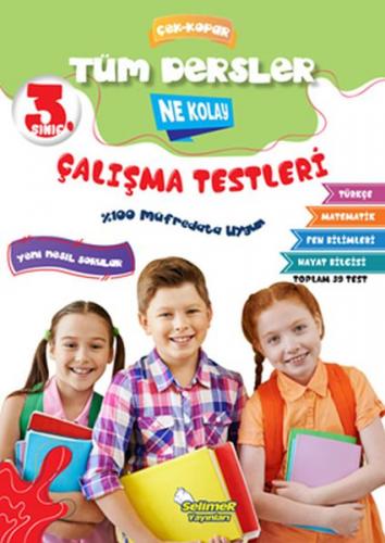 3. Sınıf Tüm Dersler Çek-Kopar Ne Kolay Çalışma Testleri - Erdinç Yeni