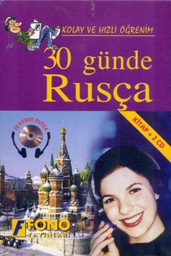 30 Günde Rusça (kitap + 2 CD) - Gakilya Kemaletdinova - Fono Yayınları