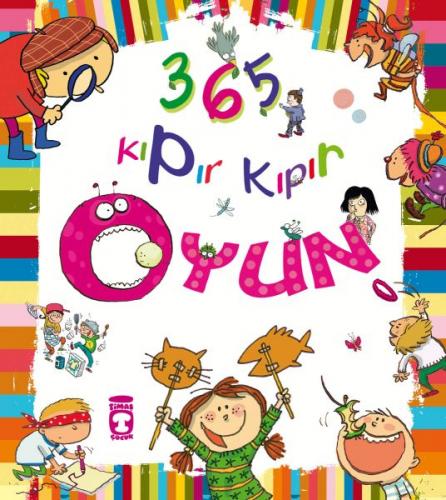 365 Kıpır Kıpır Oyun (Ciltli) - Isabelle Bertrand - Timaş Çocuk