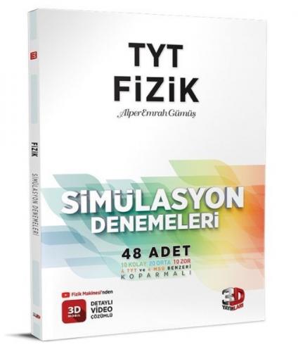 3D TYT Fizik 48 Simülasyon Denemesi - - 3D Yayınları