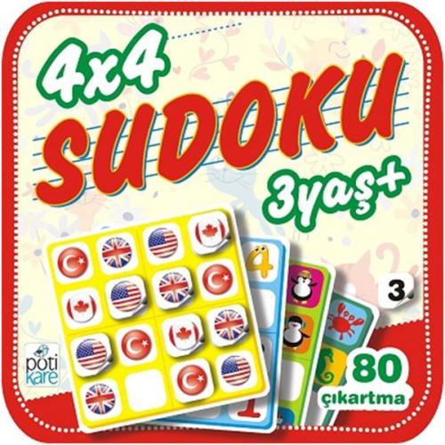 4x4 Sudoku (3) - Kolektif - Pötikare Yayıncılık