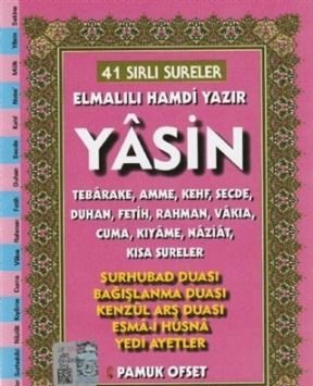 41 Sırlı Sureler Yasin Tebareke Amme Camii Boy (Yas-226) - Kolektif - 