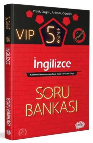 5. Sınıf VIP İngilizce Soru Bankası - - Editör Yayınları