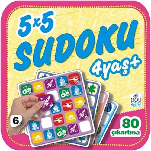 5x5 Sudoku (6) - Kolektif - Pötikare Yayıncılık