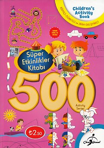 500 Aktivite - Pembe - Komisyon - Çocuk Gezegeni