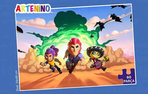 60 Parça Puzzle Brawl Stars - - Artenino Yayıncılık