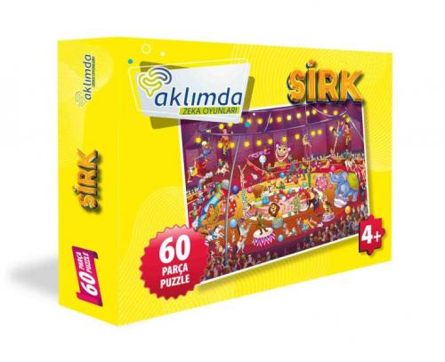 60 Parça Puzzle Sirk - - Aklımda Zeka Oyunları