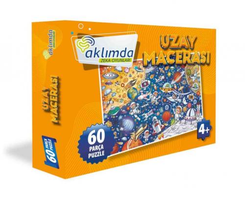 60 Parça Puzzle Uzay Macerası - - Aklımda Zeka Oyunları