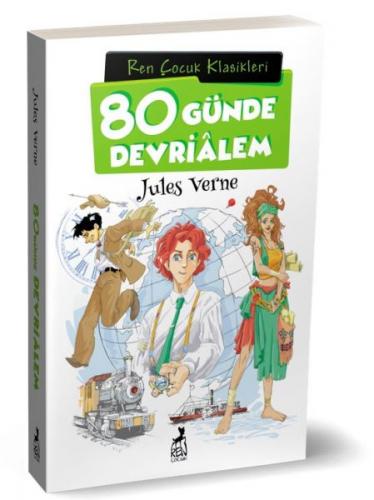 80 Günde Devriâlem - Jules Verne - Ren Kitap