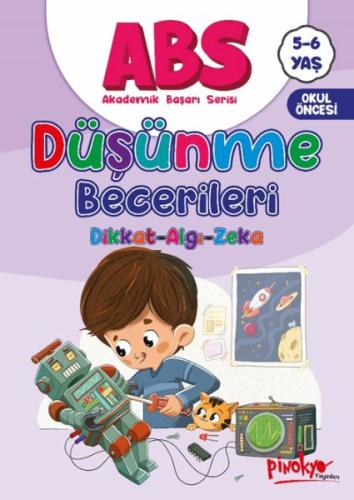 ABS 5-6 Yaş Düşünme Becerileri Dikkat-Algı-Zeka - Buçe Dayı - Pinokyo 