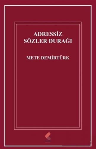 Adressiz Sözler Durağı - Mete Demirtürk - Klaros Yayınları