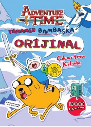 Adventure Time: Tamamen Bambaşka Orijinal Çıkartma Kitabı - Kolektif -