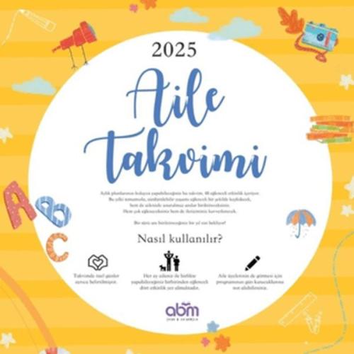 Aile Takvimi 2025 - Kolektif - Abm Yayınevi