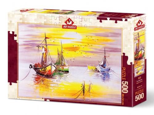 Akşam Güneşi 4578 (500 Parça) - - Art Puzzle