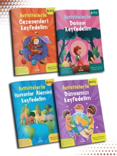 Aktivitelerle Keşfedelim Serisi (4 Kitap) - Kolektif - Floki Çocuk