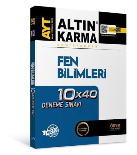 Altın Karma AYT Fen Bilimleri 10 x 40 Deneme Sınavı - - Altın Karma Ya