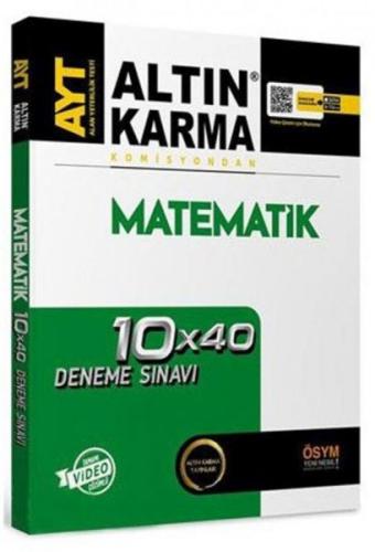 Altın Karma AYT Matematik 10 x 40 Deneme Sınavı - - Altın Karma Yayınl