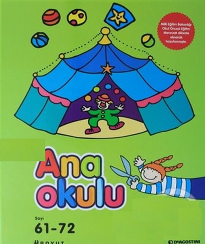 Anaokulu Dergisi 6. Klasör 61 - 72. Fasikül (Ciltli) - Kolektif - Boyu