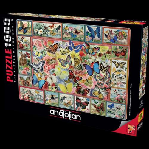 Anatolian 1000 Parça Puzzle1094 Kelebekler - - Anatolian Puzzle