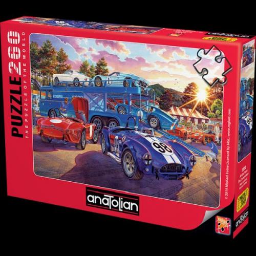 Anatolian 260 Parça Puzzle 3330 Araba Yarışı - - Anatolian Puzzle