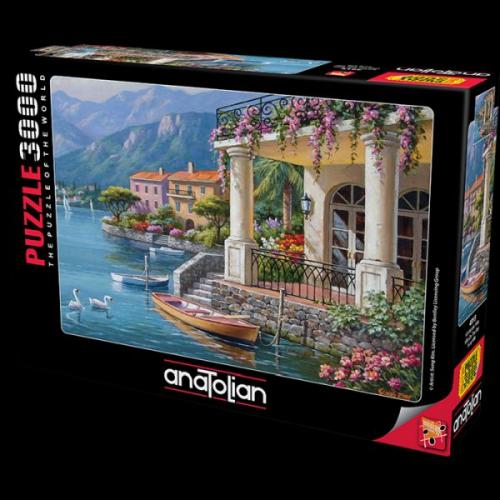 Anatolian 3000 Parça Puzzle 4915 Körfezdeki Villa - - Anatolian Puzzle