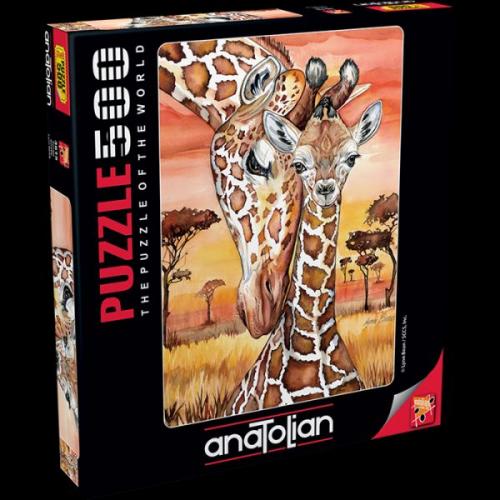 Anatolian 500 Parça Puzzle 3615 Zürafa - - Anatolian Puzzle