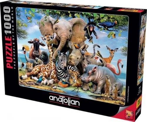 Anatolian Gülümse 1000 Parça Puzzle (1043) - - Anatolian Puzzle