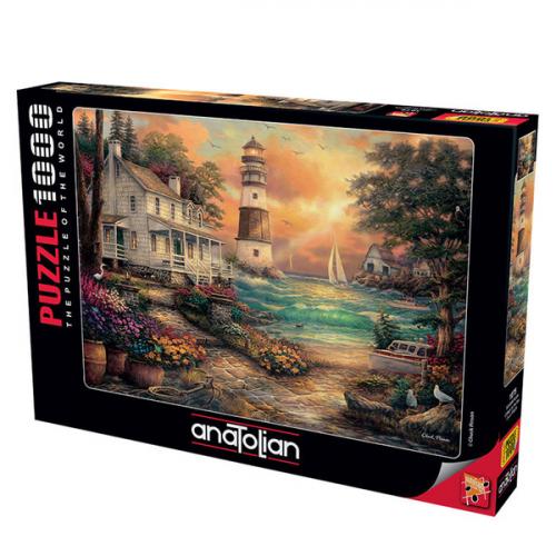 Anatolian Puzzle 1000 Parça Sahildeki Konak 1075 - - Anatolian Puzzle