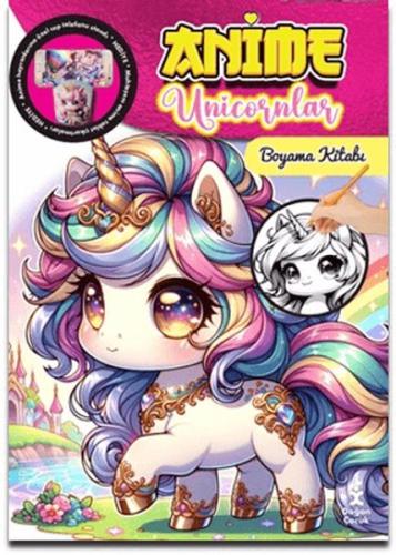 Anime Unicornlar Boyama Kitabı - Kolektif - Doğan Çocuk