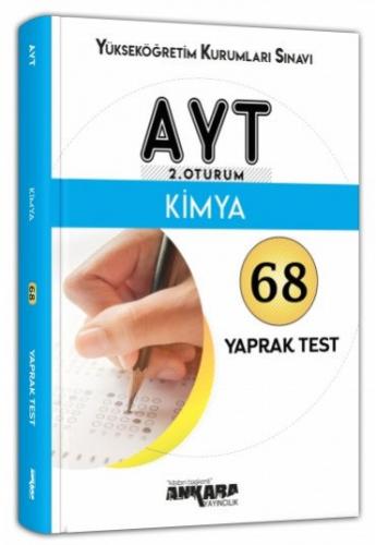 Ankara AYT 2. Oturum Kimya Yaprak Test (Yeni) - Serdar Bilgen-Arzu Çol