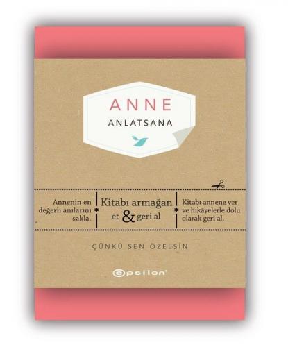 Anne Anlatsana (Ciltli) - Elma Van Vliet - Epsilon Yayınevi