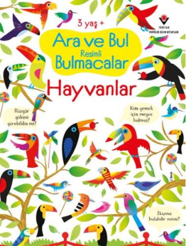 Ara Ve Bul Resimli Bulmacalar - Hayvanlar - - TÜBİTAK Yayınları