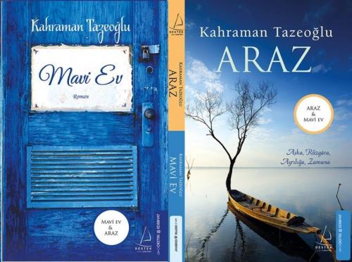 Araz - Mavi Ev (İki Kitap Birarada) - Kahraman Tazeoğlu - Destek Yayın