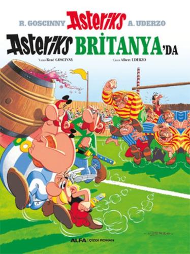 Asteriks Britanya’da - Rene Goscinny - Alfa Yayınları