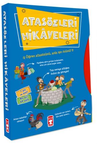 Atasözleri Hikayeleri - Set (5 Kitap) - Didem Demirel - Timaş Çocuk