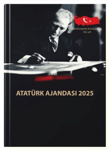 Atatürk Ajandası - Ciltli 2025 - Kolektif - Halk Kitabevi (Hobi)