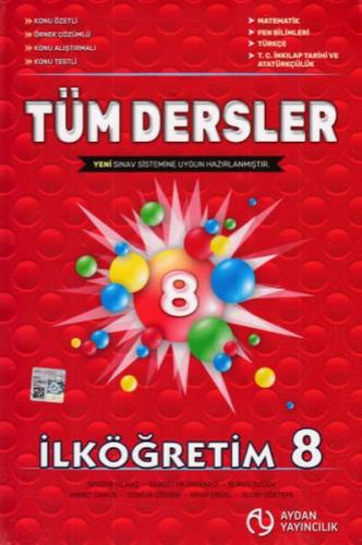 8. Sınıf Tüm Dersler - Saadettin Ergeneci - Aydan Yayınları