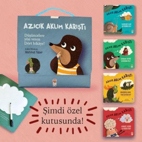 Azıcık Aklım Karıştı - Set - Mehmet Teber - Sincap Kitap