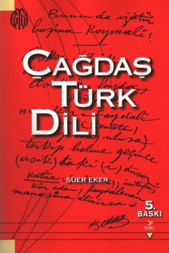 Çağdaş Türk Dili - Süer Eker - Grafiker Yayınları