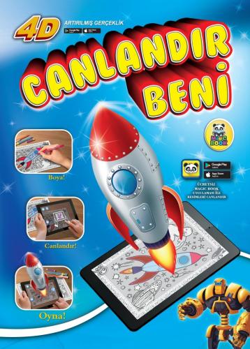 Canlandır Beni - Erkekler için Boyama Kitabı - Kolektif - Artge Kids